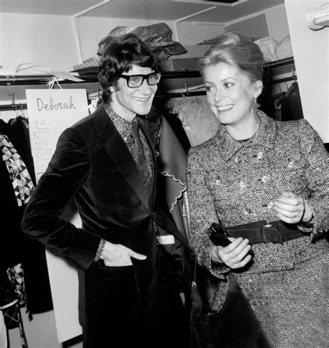 catherine deneuve belle jour yves saint laurent|yves saint laurent wife.